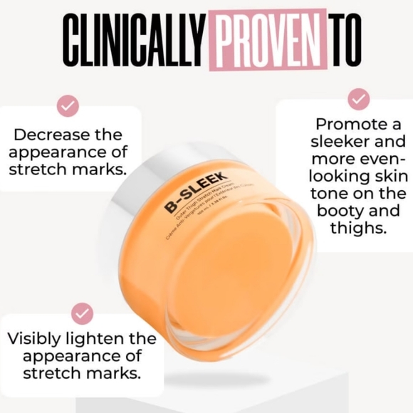 Maelys B-Sleek Outer Thigh Stretch Mark Cream NWT/NIB 3.38 fl oz - Picture 10 of 12